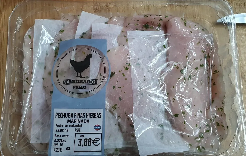 Pechuga Finas Hierbas Marinada