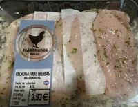 Pechuga de pollo finas hierbas