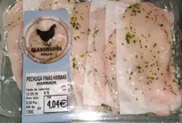 Pechuga de pollo finas hierbas marinada