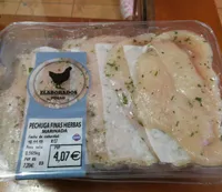 Pechuga pollo marinada finas hierbas