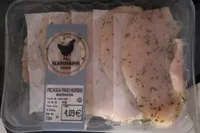 Pechugas finas hiervas marinada