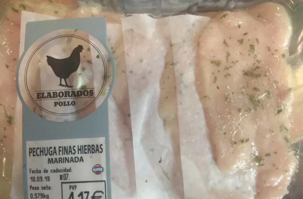 Pechuga finas hierbas marinada