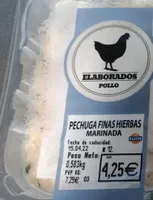 Pechuga finas hierbas marinada