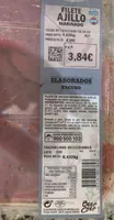 Filete ajillo marinado