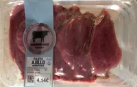 Filete ternera al ajillo