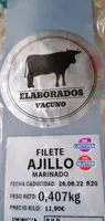 Filete ajillo mercadona