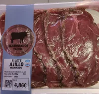Filete ajillo marinado