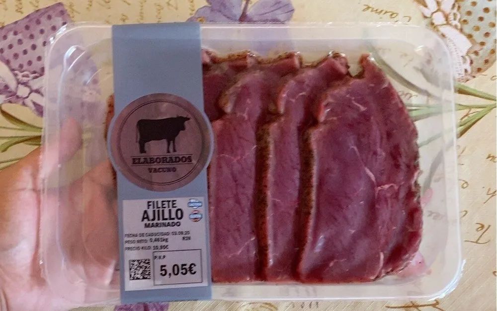 Filete Ajillo Marinado