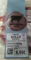 Filete ajillo marinado