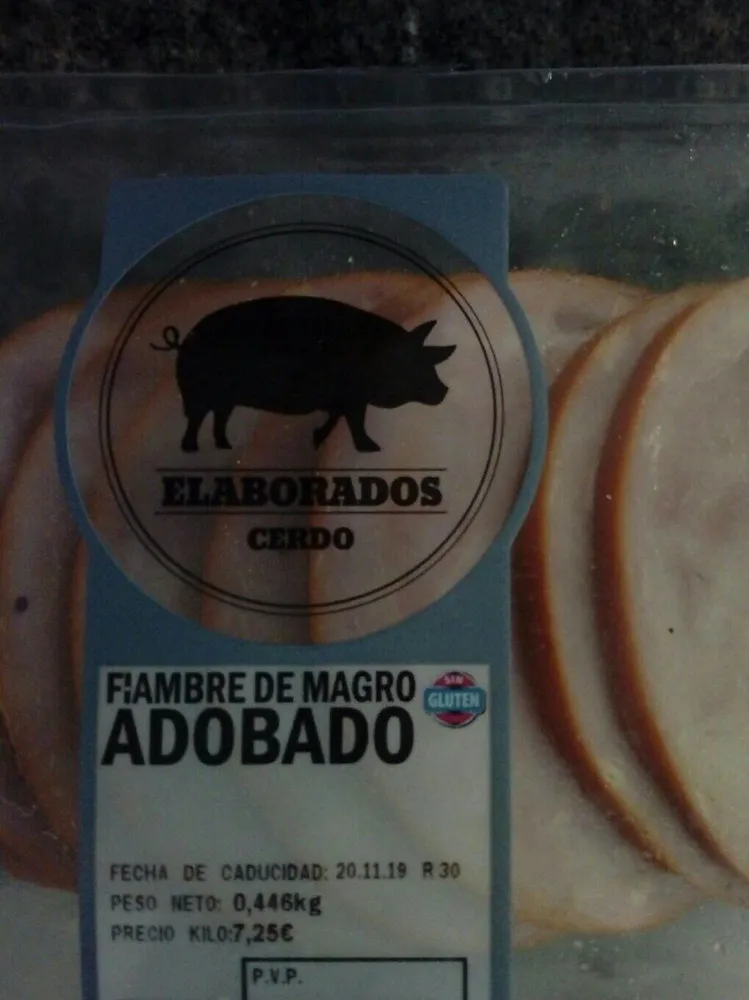 Fiambre Magro Adobado