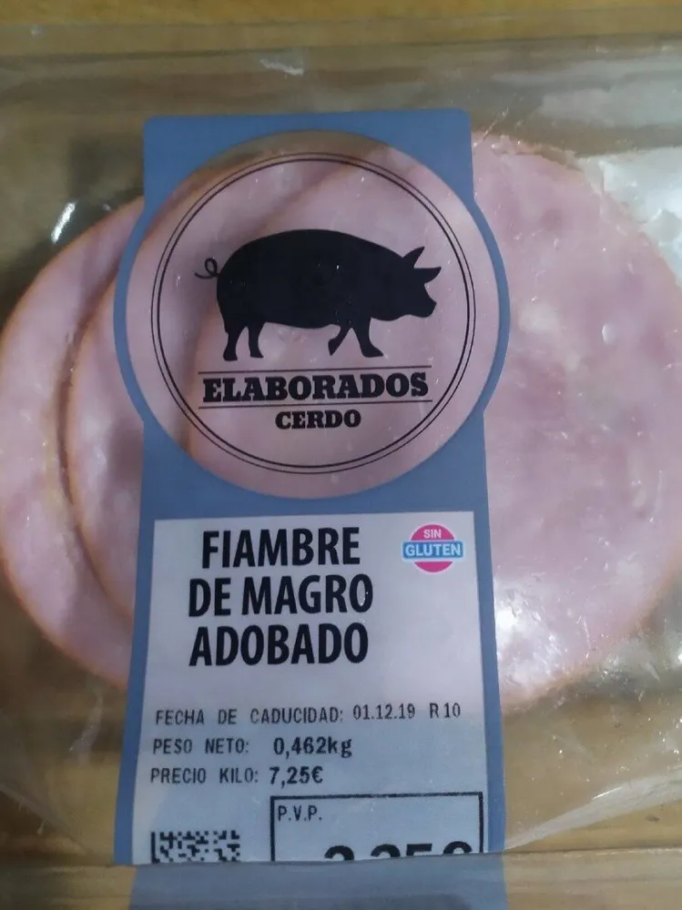 FIAMBRE DE MAGRO ADOBADO