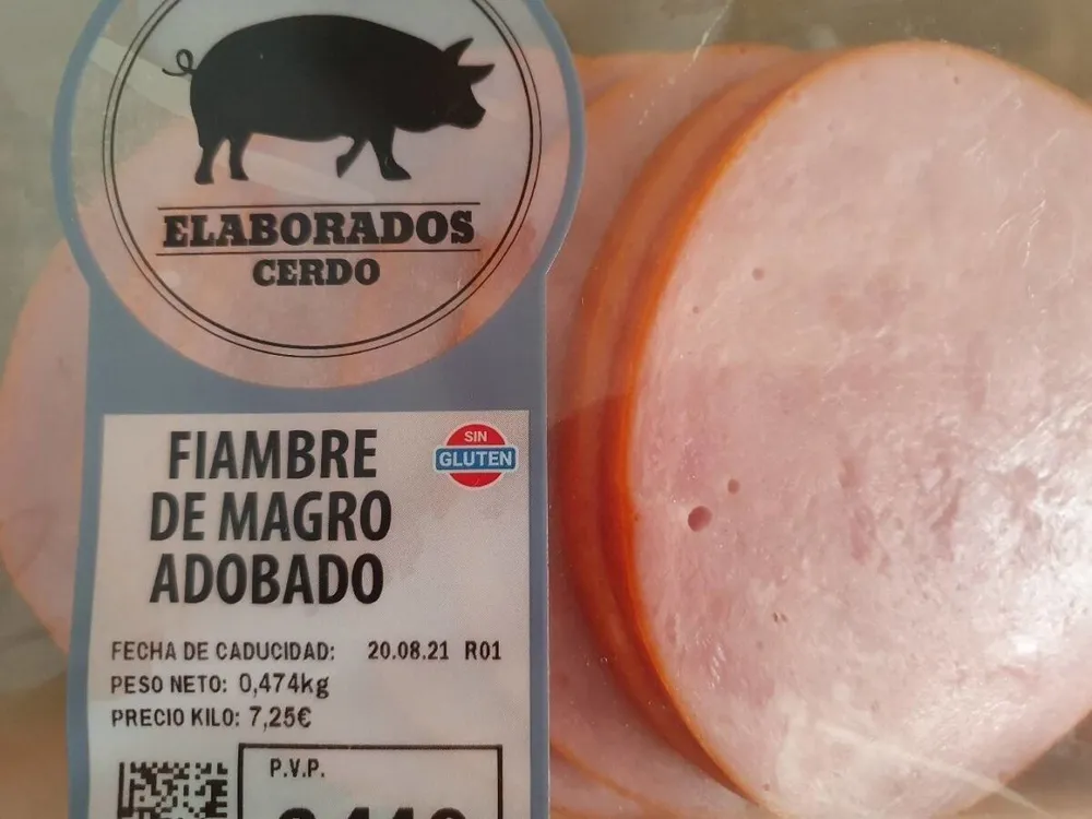 Fiambre de magro adobafo