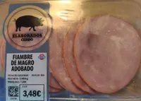 Fiambre de cerdo de magro adobado