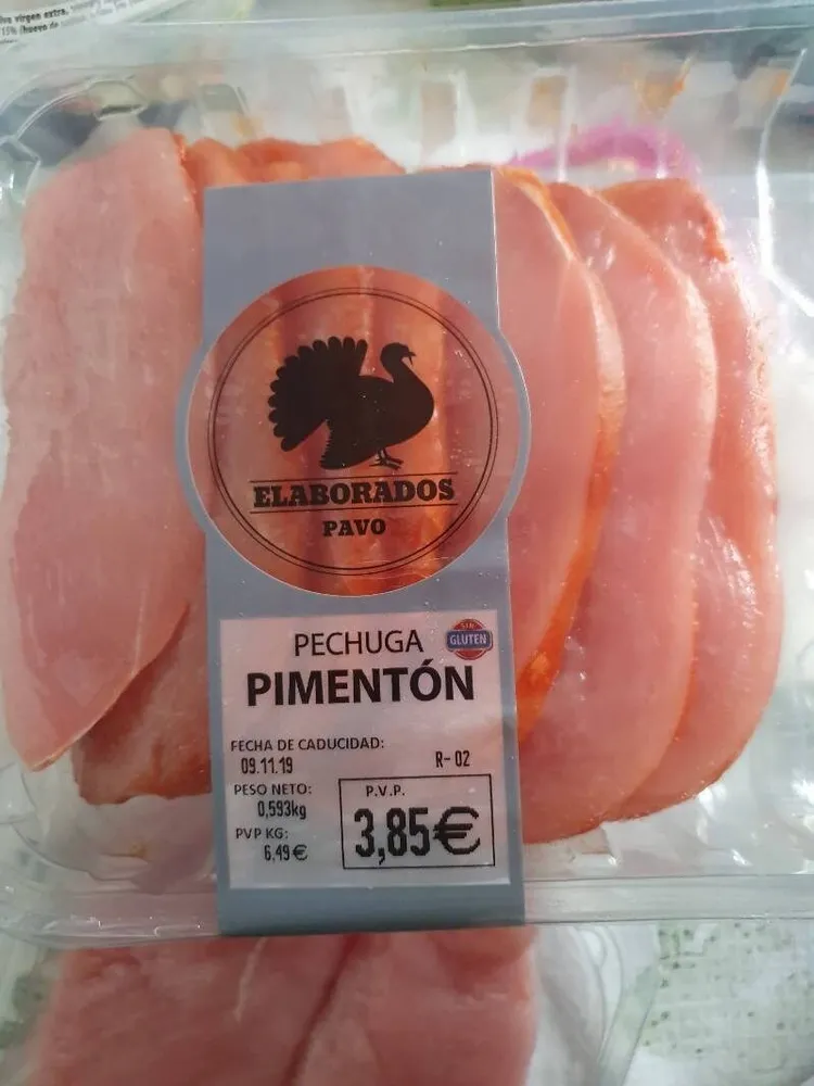 Pechuga pimentón