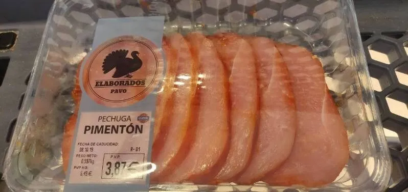 Pechuga de pavo pimentón