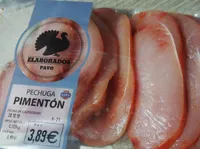 Pechuga pavo pimentón