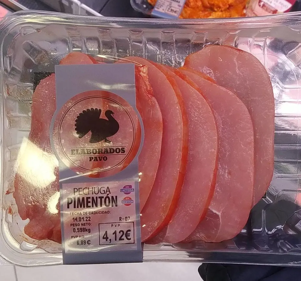 Pechuga pavo pimenton