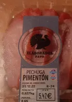 Pechuga pavo pimentón