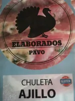 Chuleta de pavo ajillo