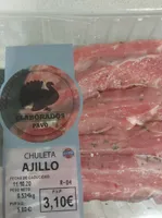 Chuleta de pavo al ajillo