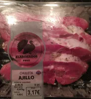 CHULETA DE PAVO AL AJILLO