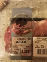 Chuleta ajillo de pavo