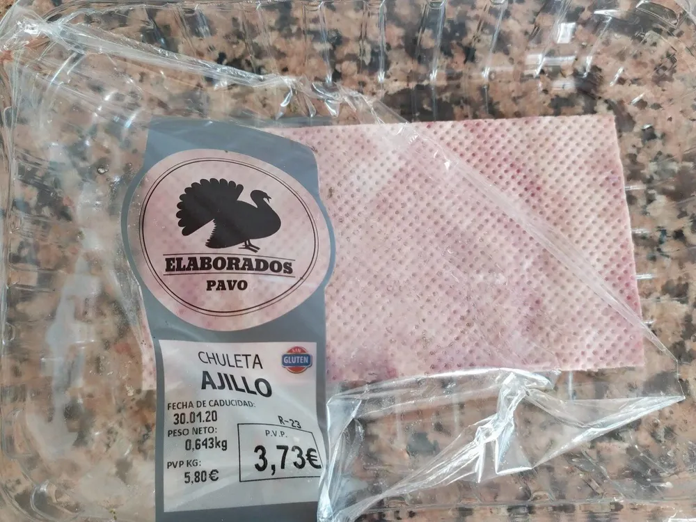 Chuleta ajillo
