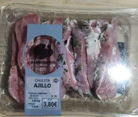 Chuleta al ajillo de pavo