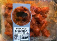 Pinchos de cerdo sin varilla