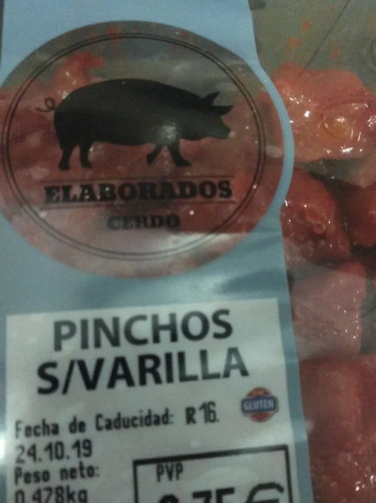 Pinchos sin varilla