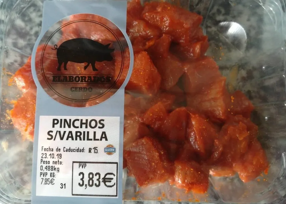 Pinchos s/varilla