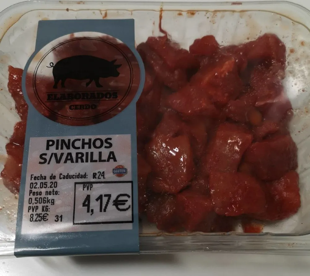 PINCHOS SIN VARILLA