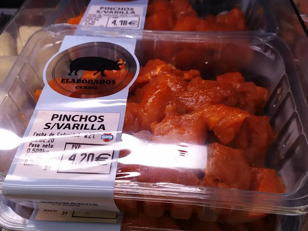 Pinchos s/varilla