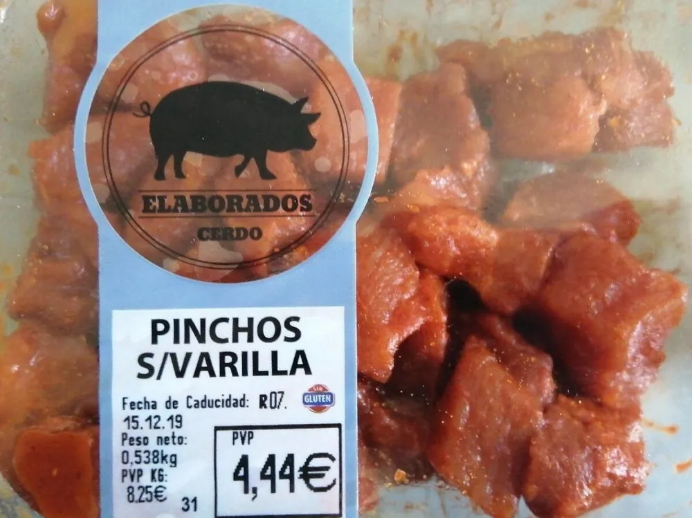 Pinchos sin varilla