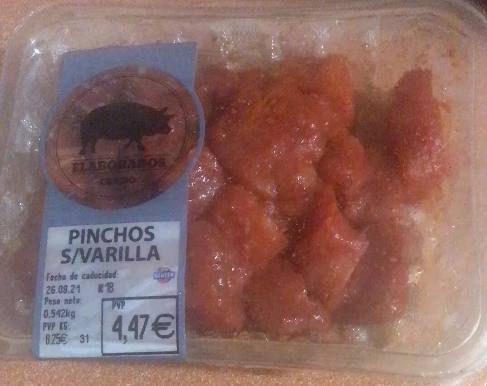 Pinchos S/varilla
