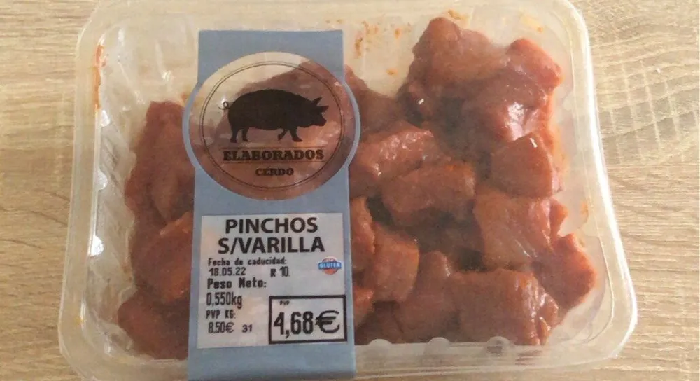 Pinchos s/varilla