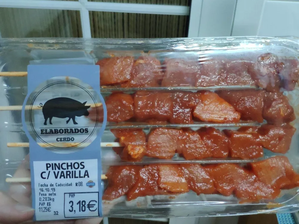 Pinchos de cerdo