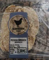 Pechuga empanada marinada