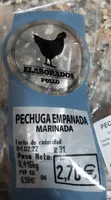 Pechuga pollo empanada