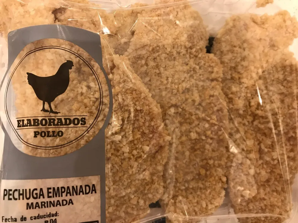 Pechuga empanada marinada