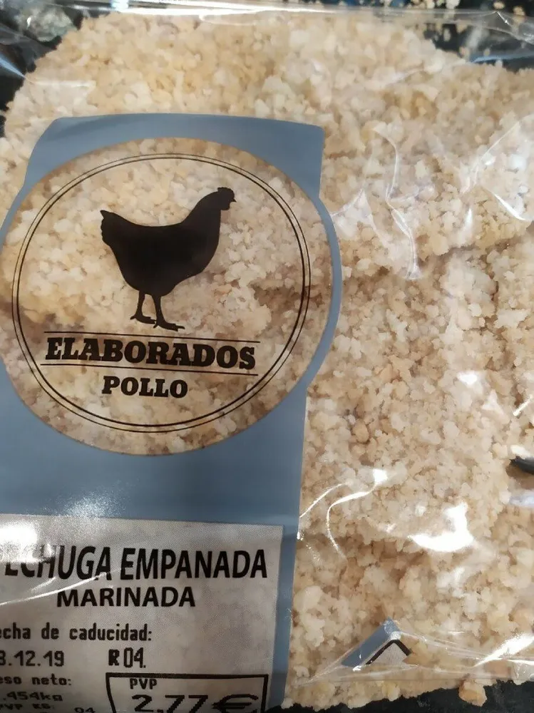 Pechuga empanada marinada