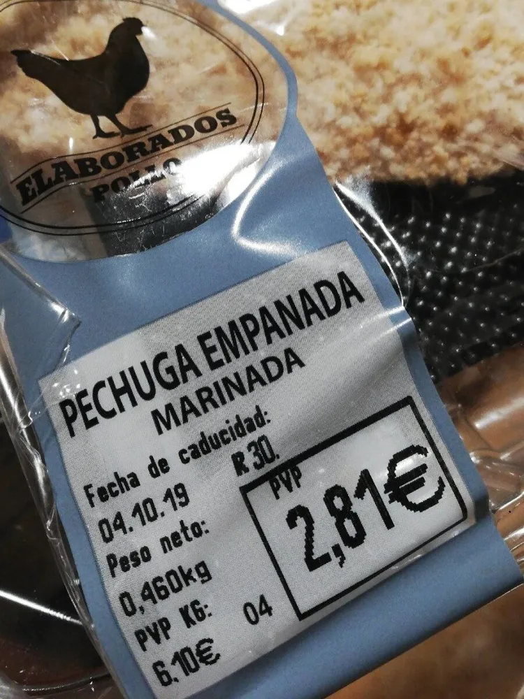 Pechuga empanada