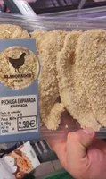 Pechuga empanada marinada