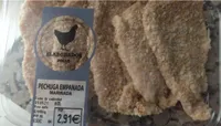 Pechuga empanada marinada