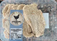 Pechuga empanada marinada