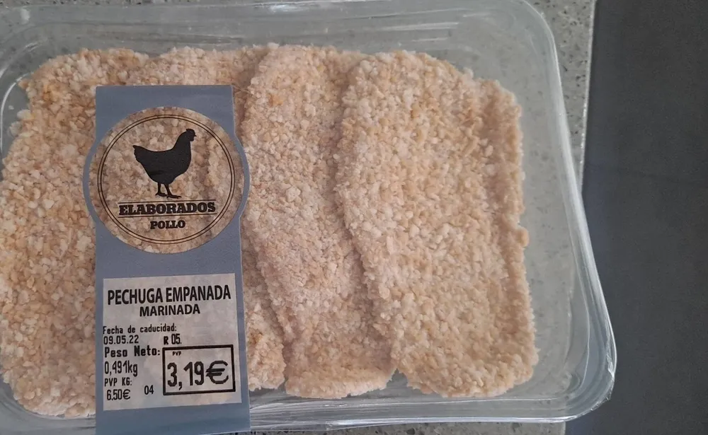 Pechuga empanada