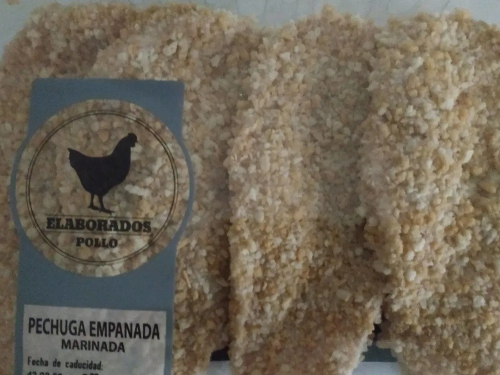 Pechuga empanada marinada