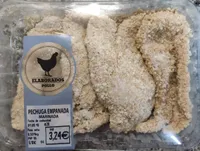 Pechuga empanada marinada