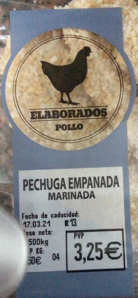 PECHUGA EMPANADA