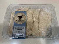 Pechuga de pollo empanada marinada